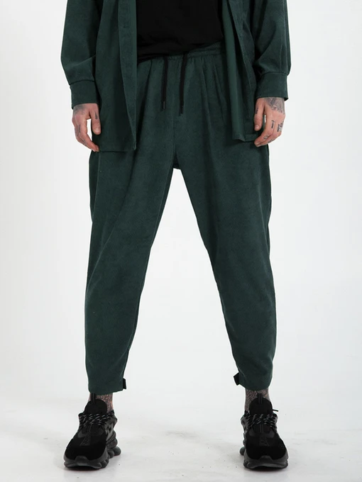 Брюки IJ модель ij-pants-lip-velvet-emerald-man Фото