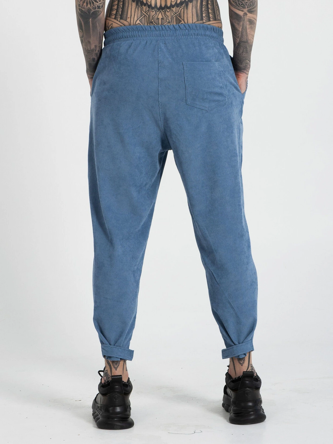 Штани IJ модель ij-pants-lip-velvet-blue-man Штани IJ модель ij-pants-lip-velvet-blue-man Фото