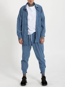 Штани IJ модель ij-pants-lip-velvet-blue-man Фото