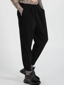 Штани IJ модель ij-pants-lip-velvet-black-man Фото