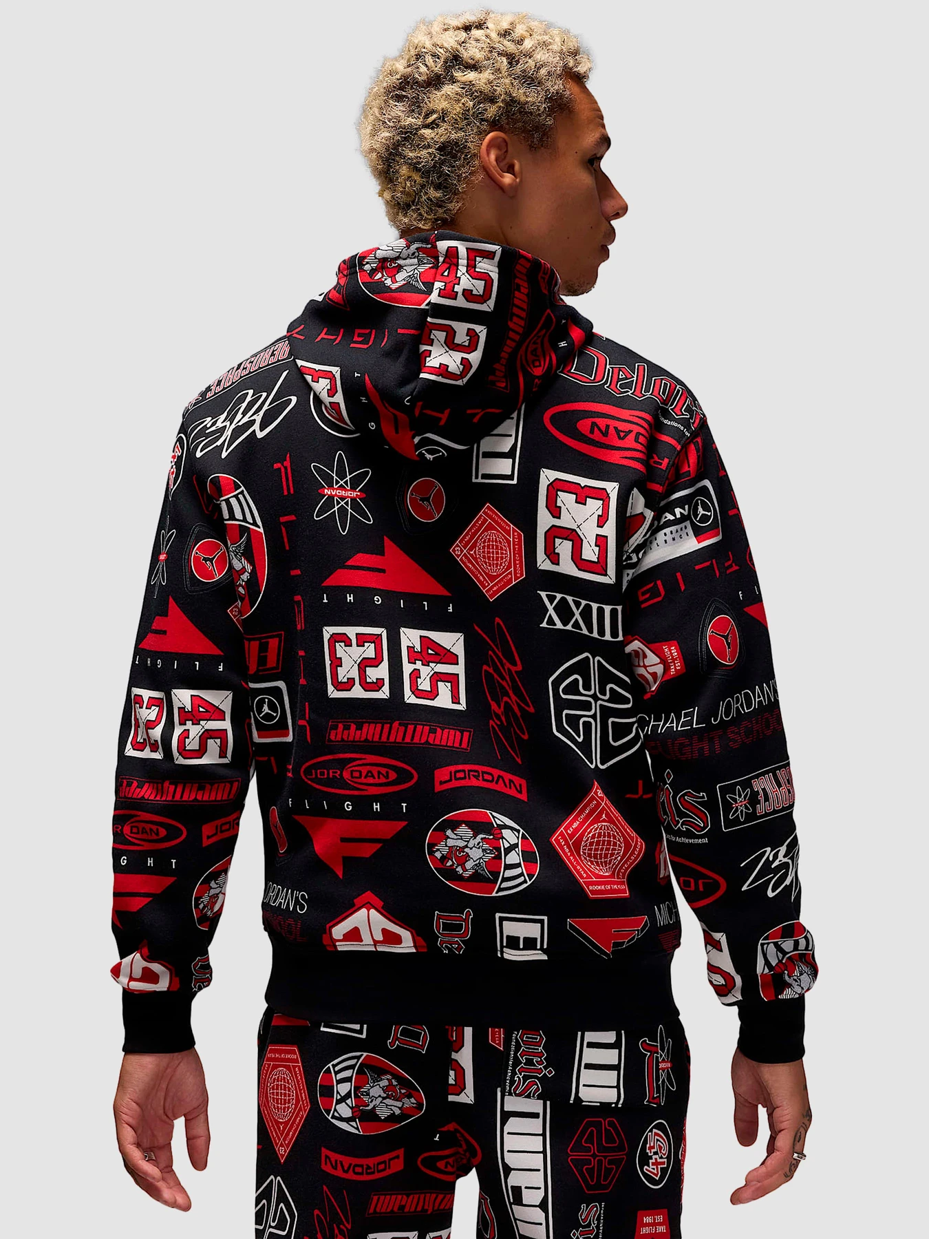 Худи и свитшоты Jordan Essentials Men's Printed Fleece модель HM7254-010 Худи и свитшоты Jordan Essentials Men's Printed Fleece модель HM7254-010 Фото