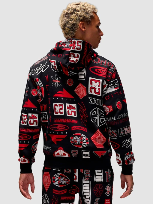 Чоловіче Худі Jordan Essentials Men's Printed Fleece фото 2