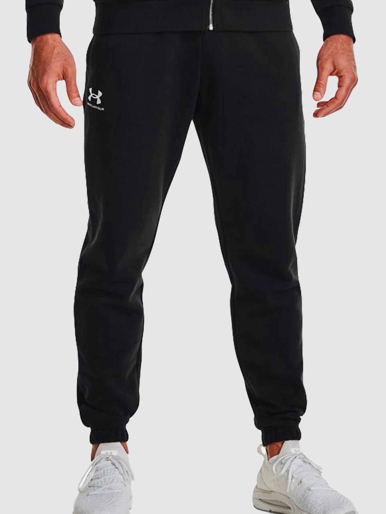 Брюки Under Armour Essential Fleece Jogger модель 1373882-001 Брюки Under Armour Essential Fleece Jogger модель 1373882-001 Фото