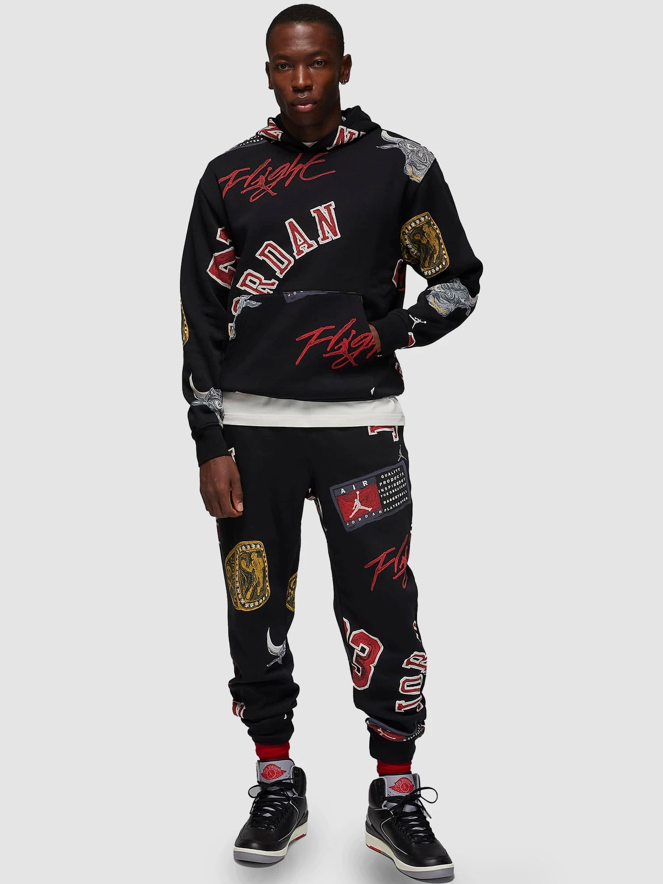 Брюки Jordan Brooklyn Fleece модель FN4547-010 Фото
