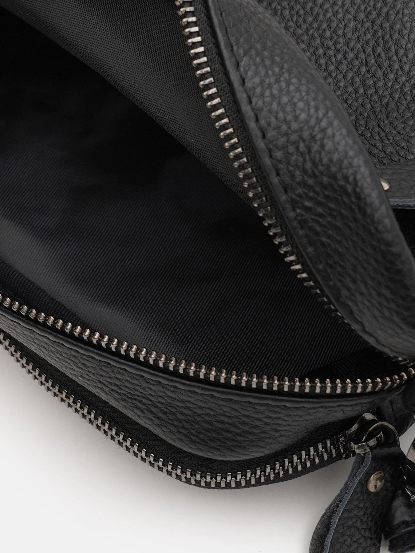 Сумки Borsa Leather модель K12003bl-black Фото