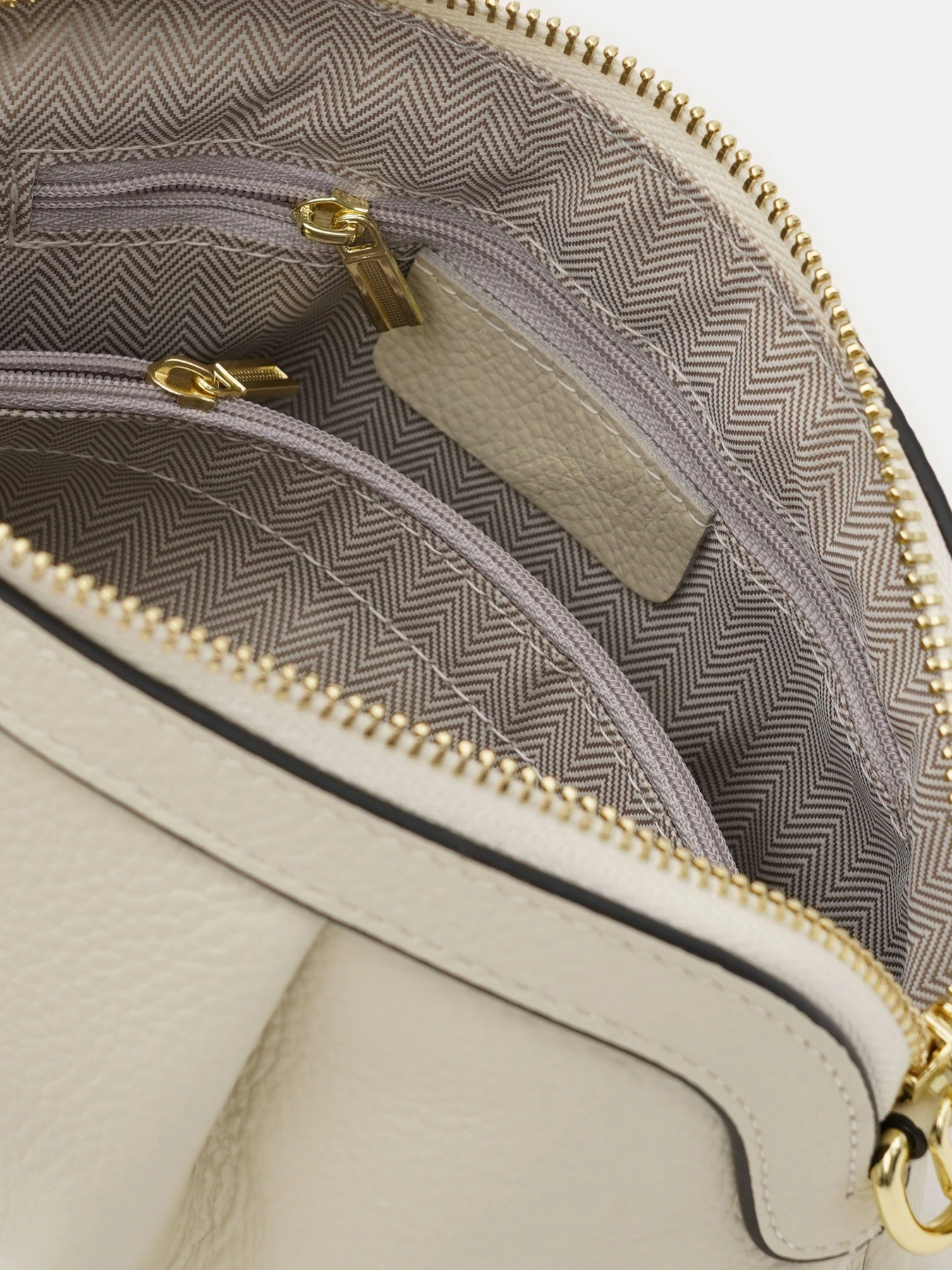 Сумки Borsa Leather модель K16688w-white Фото