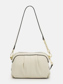 Сумки Borsa Leather модель K16688w-white Фото