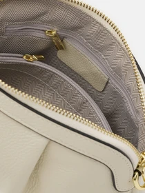 Сумки Borsa Leather модель K16688w-white Фото
