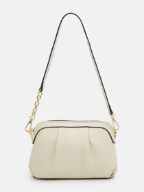 Сумки Borsa Leather модель K16688w-white Фото