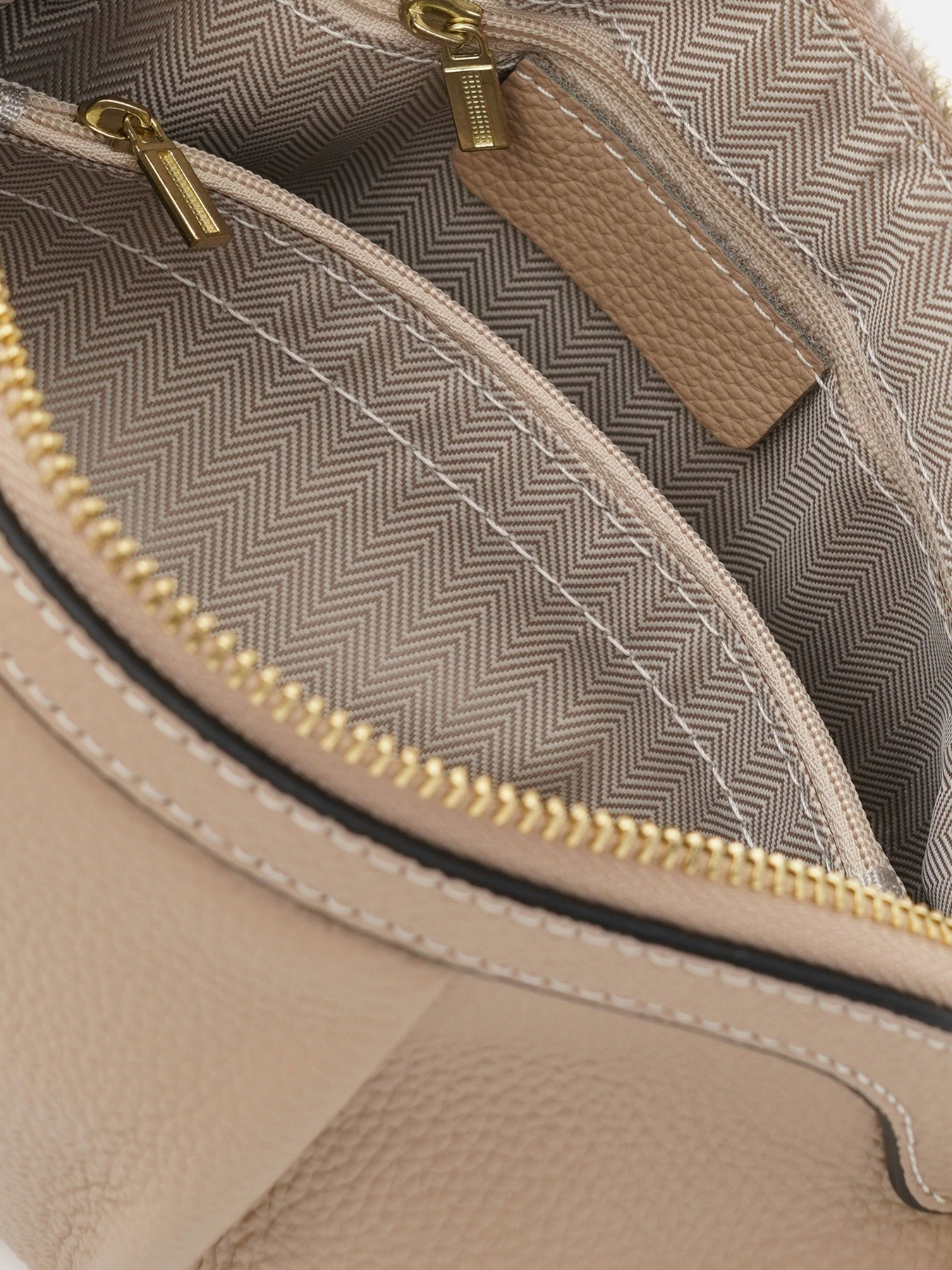 Сумки Borsa Leather модель K16688be-beige Фото