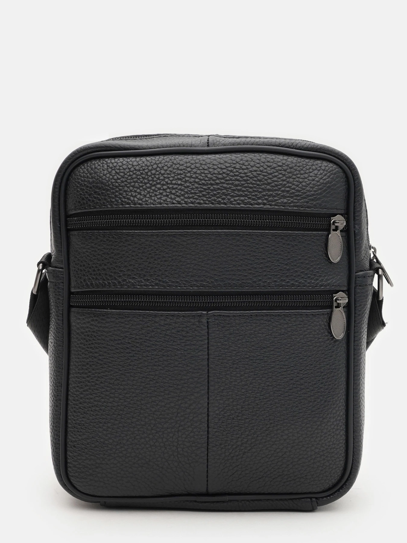 Сумки Borsa Leather модель K18360bl-black Фото