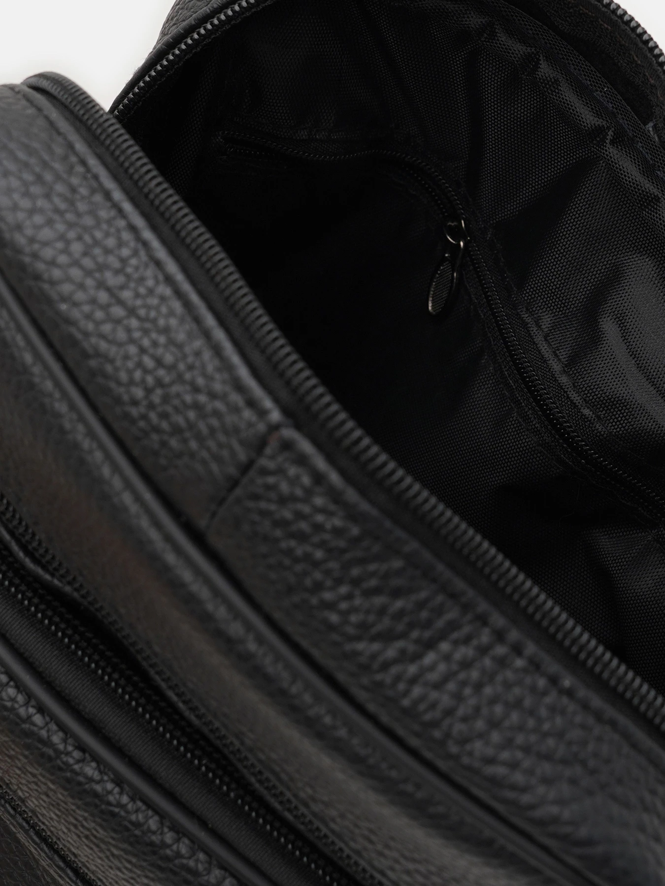 Сумки Borsa Leather модель K18360bl-black Фото