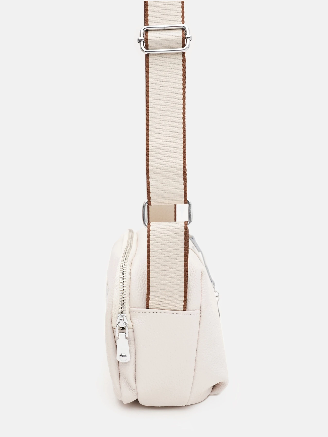 Сумки Borsa Leather модель K12247w-white Фото
