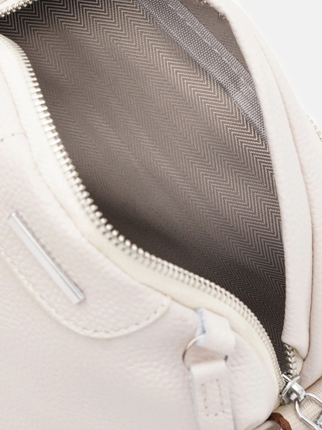 Сумки Borsa Leather модель K12247w-white Фото