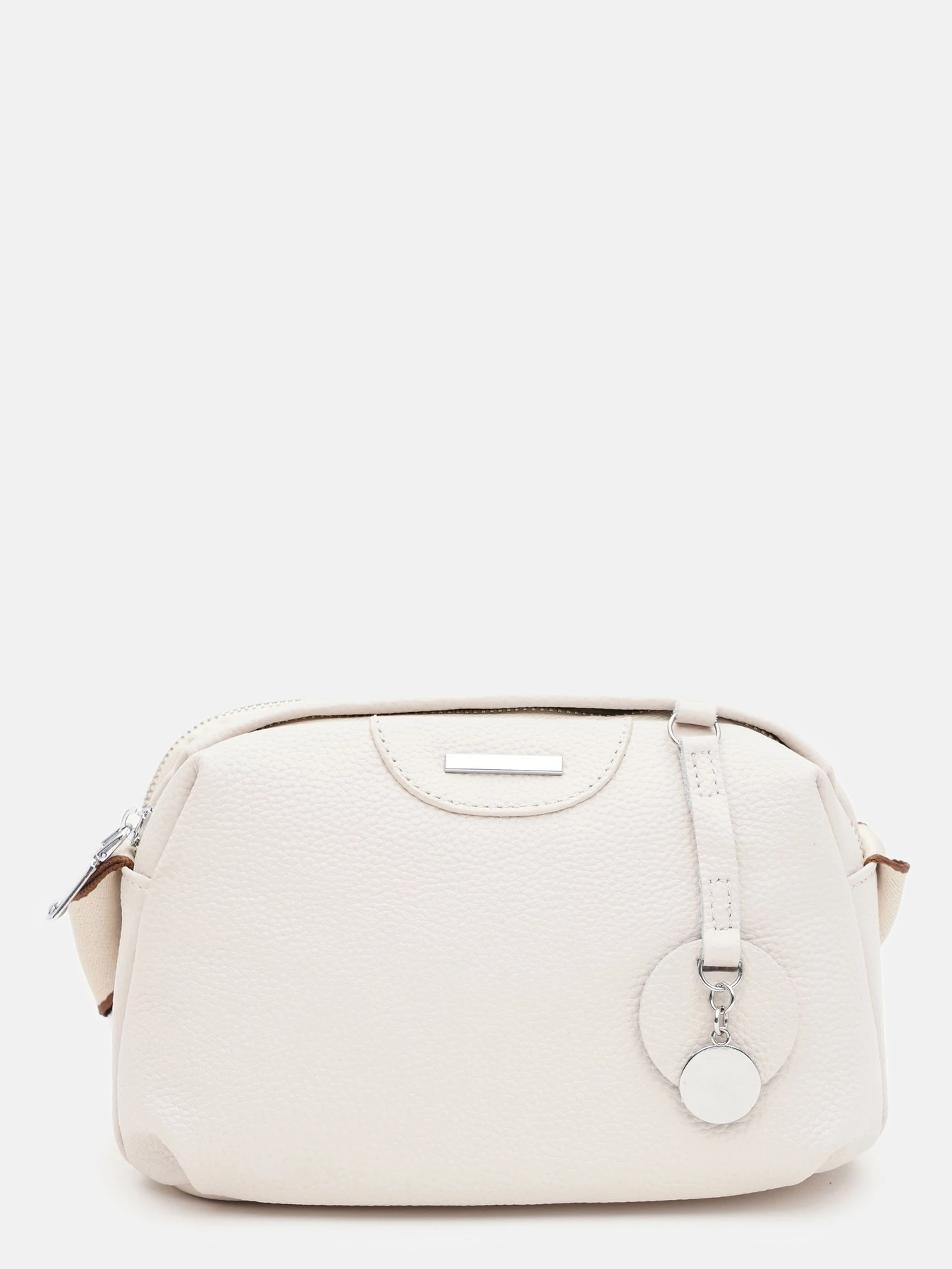 Сумки Borsa Leather модель K12247w-white Фото