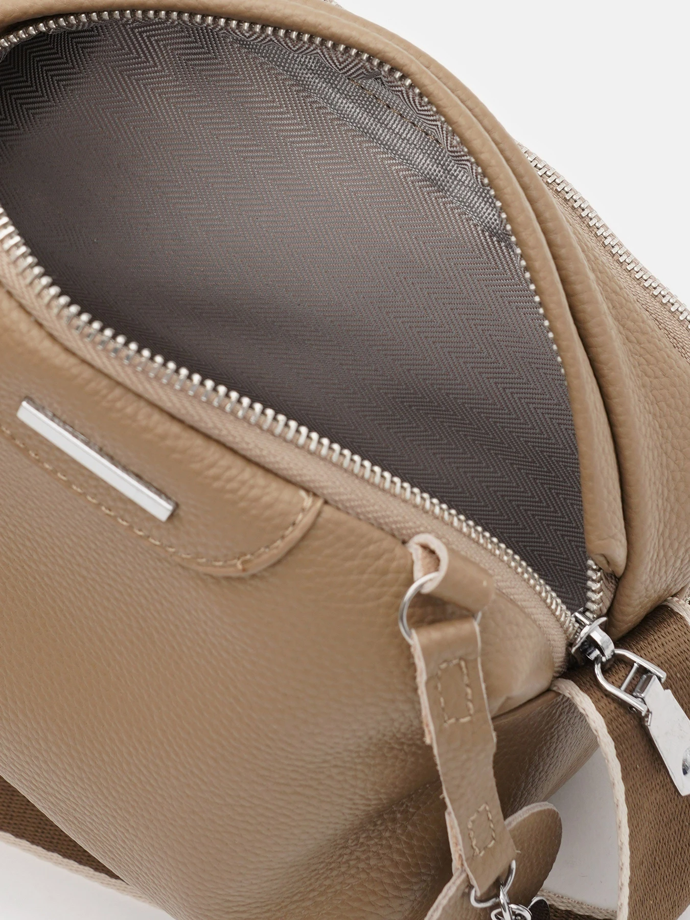 Сумки Borsa Leather модель K12247be-beige Фото