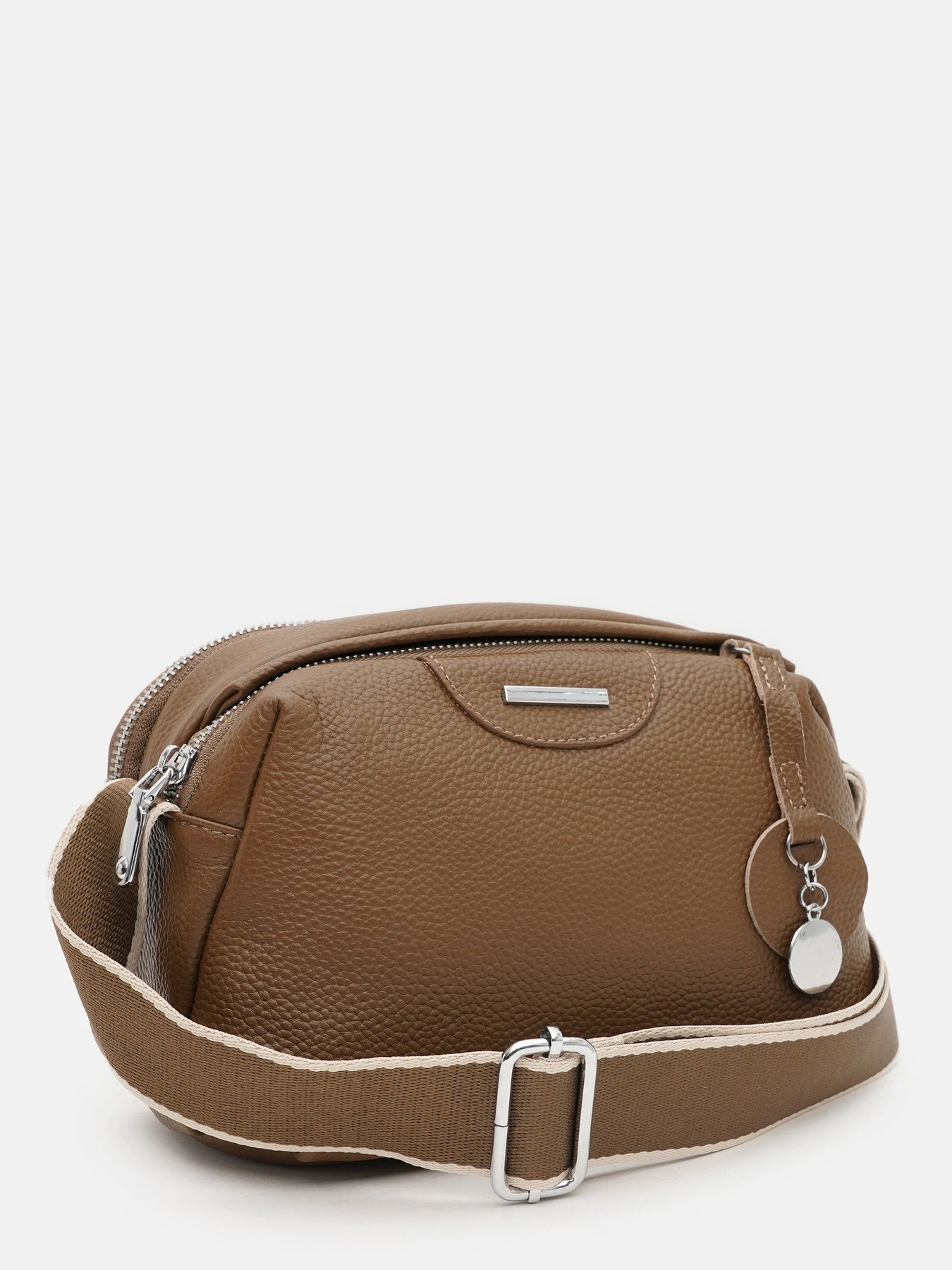 Сумки Borsa Leather модель K12247br-brown Фото