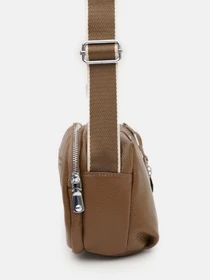 Сумки Borsa Leather модель K12247br-brown Фото
