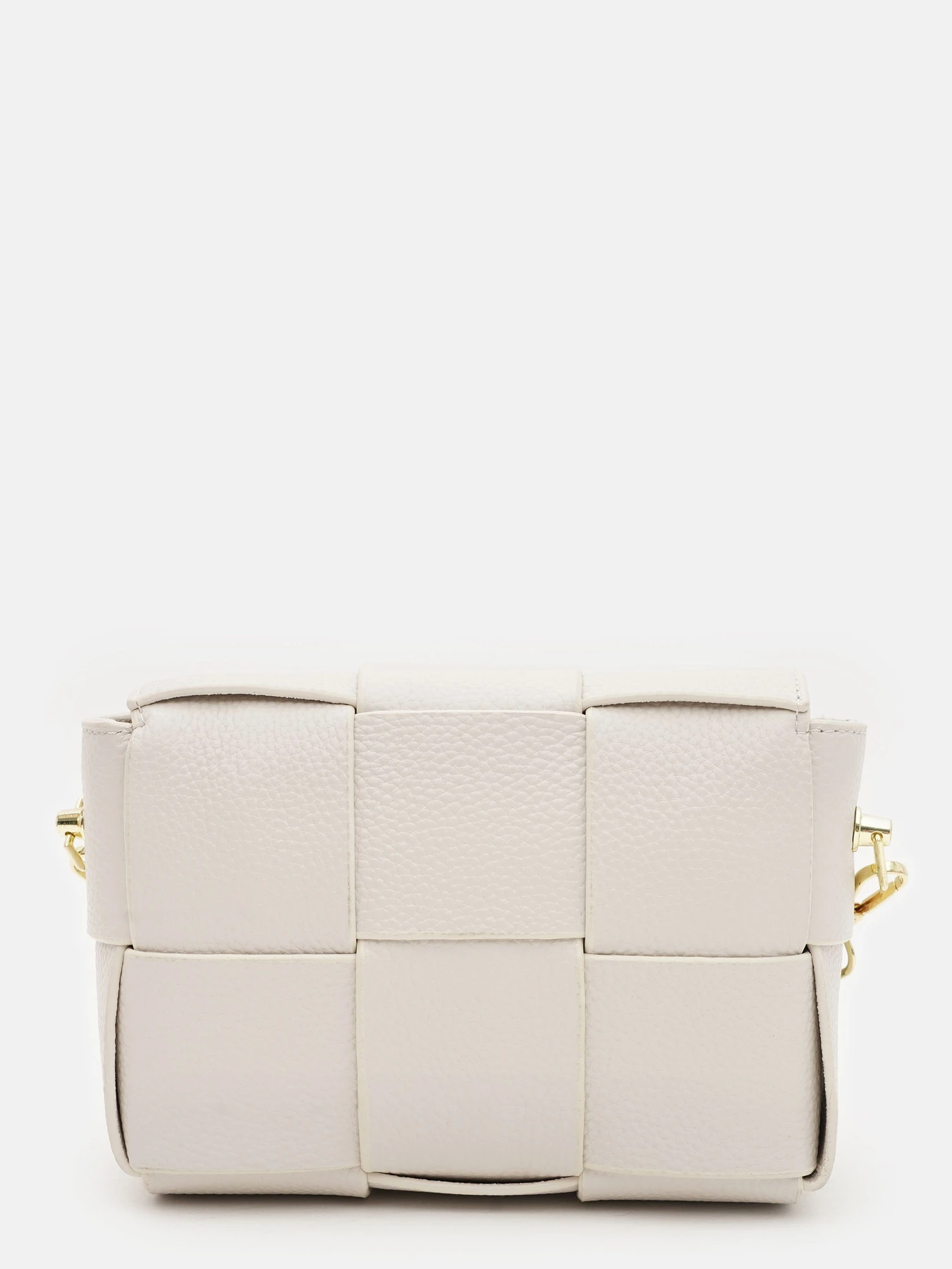 Сумки Borsa Leather модель K12118w-white Фото