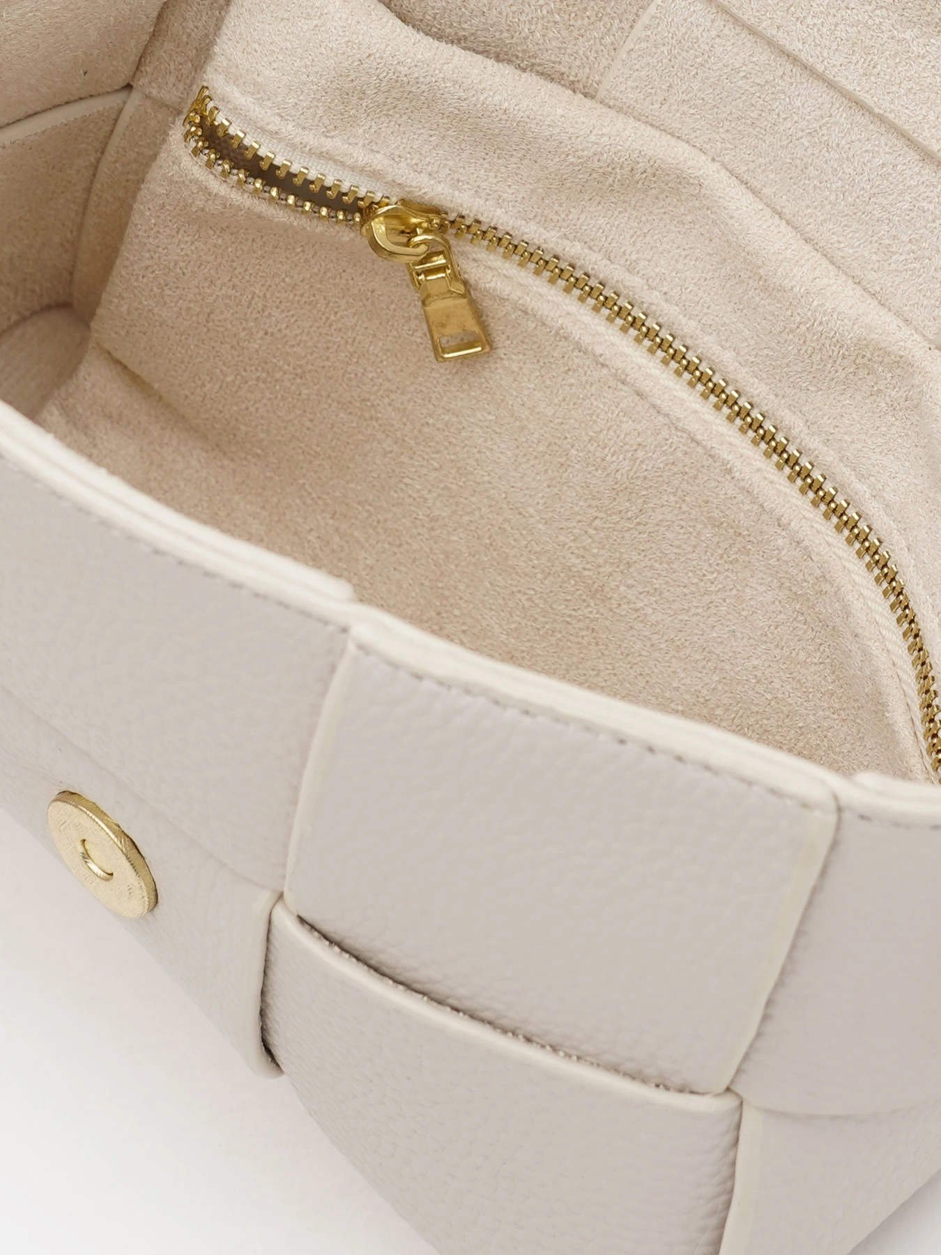 Сумки Borsa Leather модель K12118w-white Фото