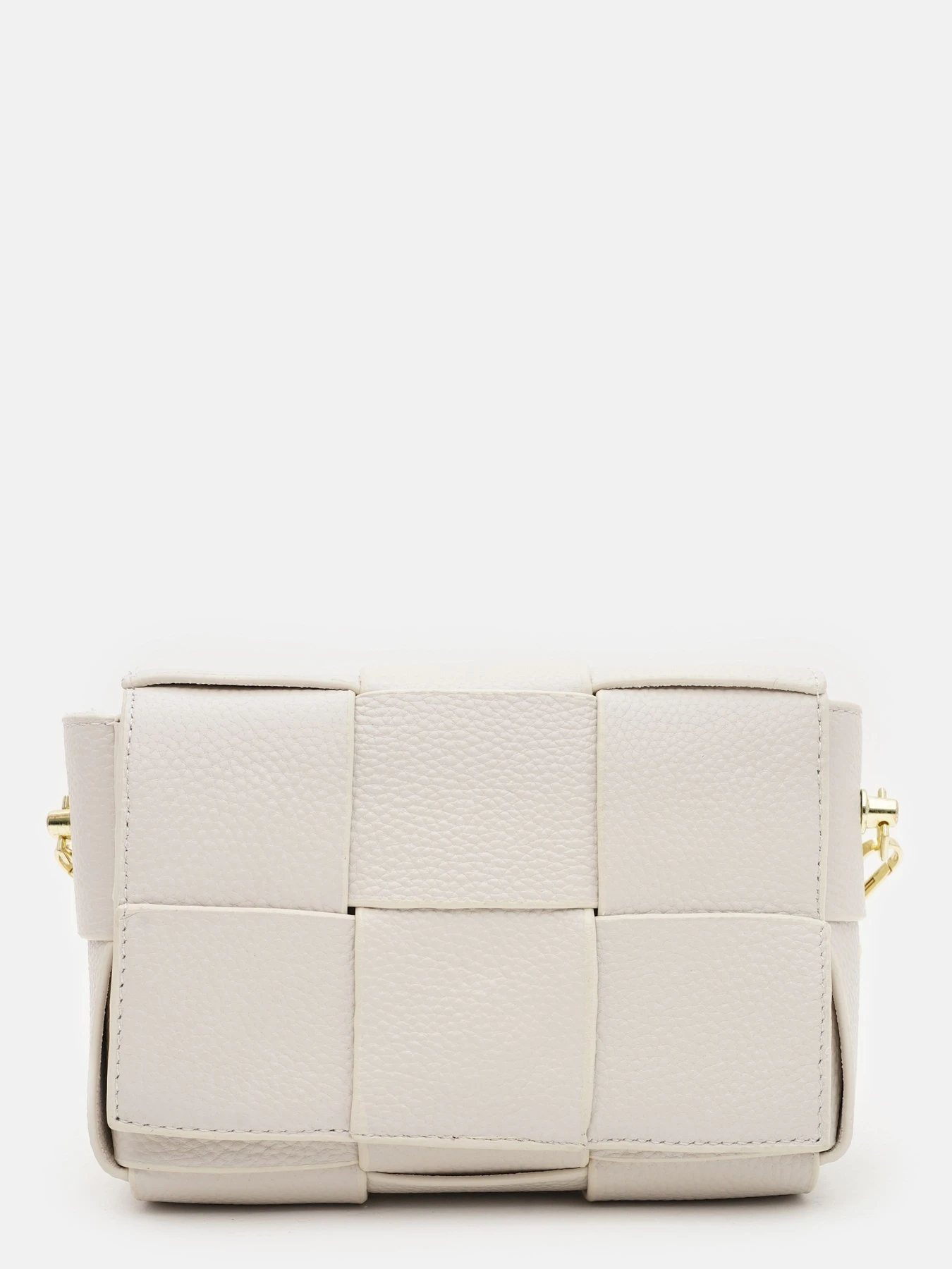 Сумки Borsa Leather модель K12118w-white Фото
