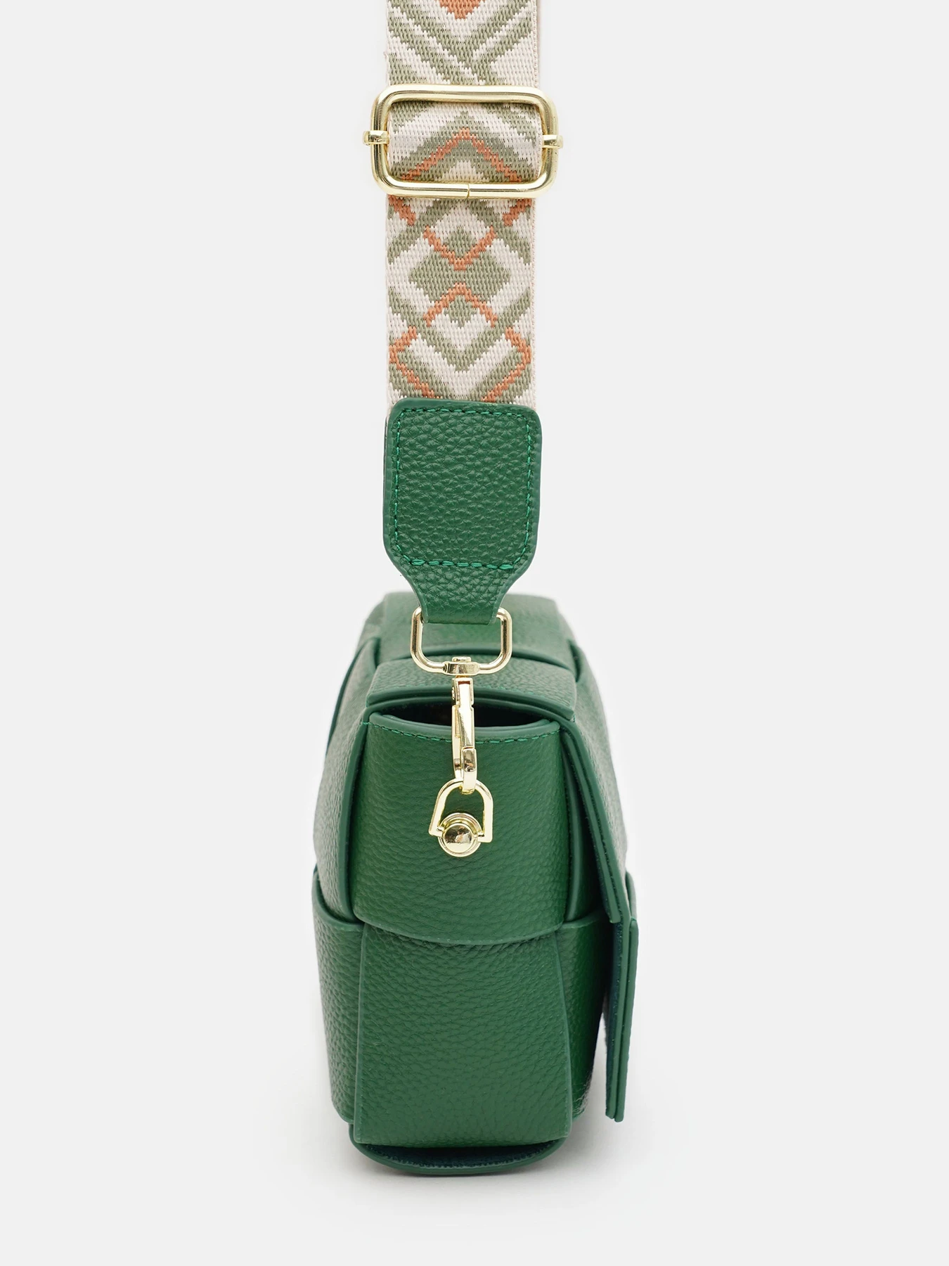 Сумки Borsa Leather модель K12118z-green Фото