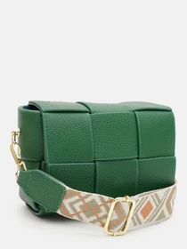 Сумки Borsa Leather модель K12118z-green Фото
