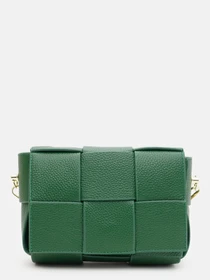 Сумки Borsa Leather модель K12118z-green Фото