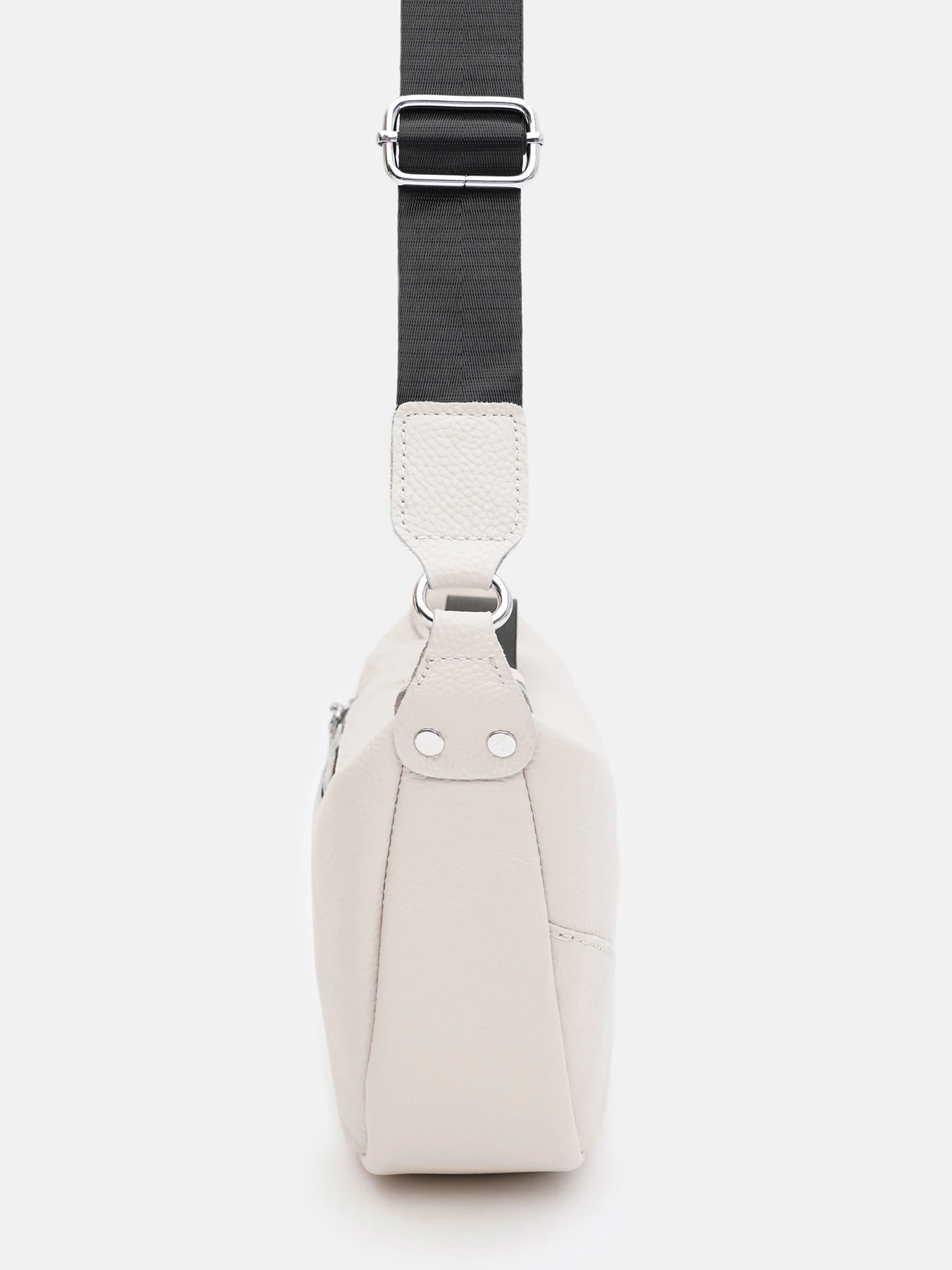 Сумки Borsa Leather модель K12242w-white Фото