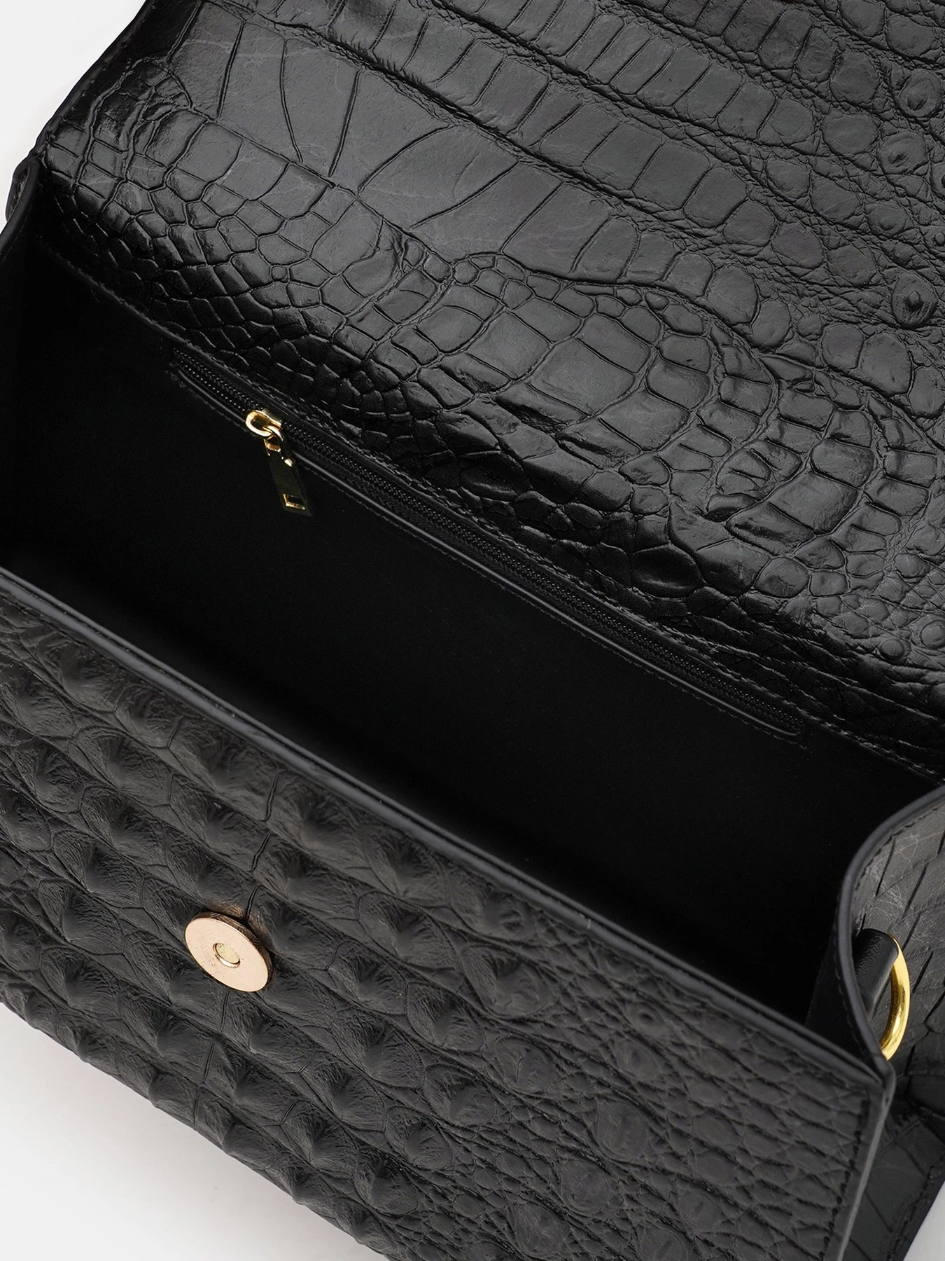 Сумки Borsa Leather модель K1213D-black Фото