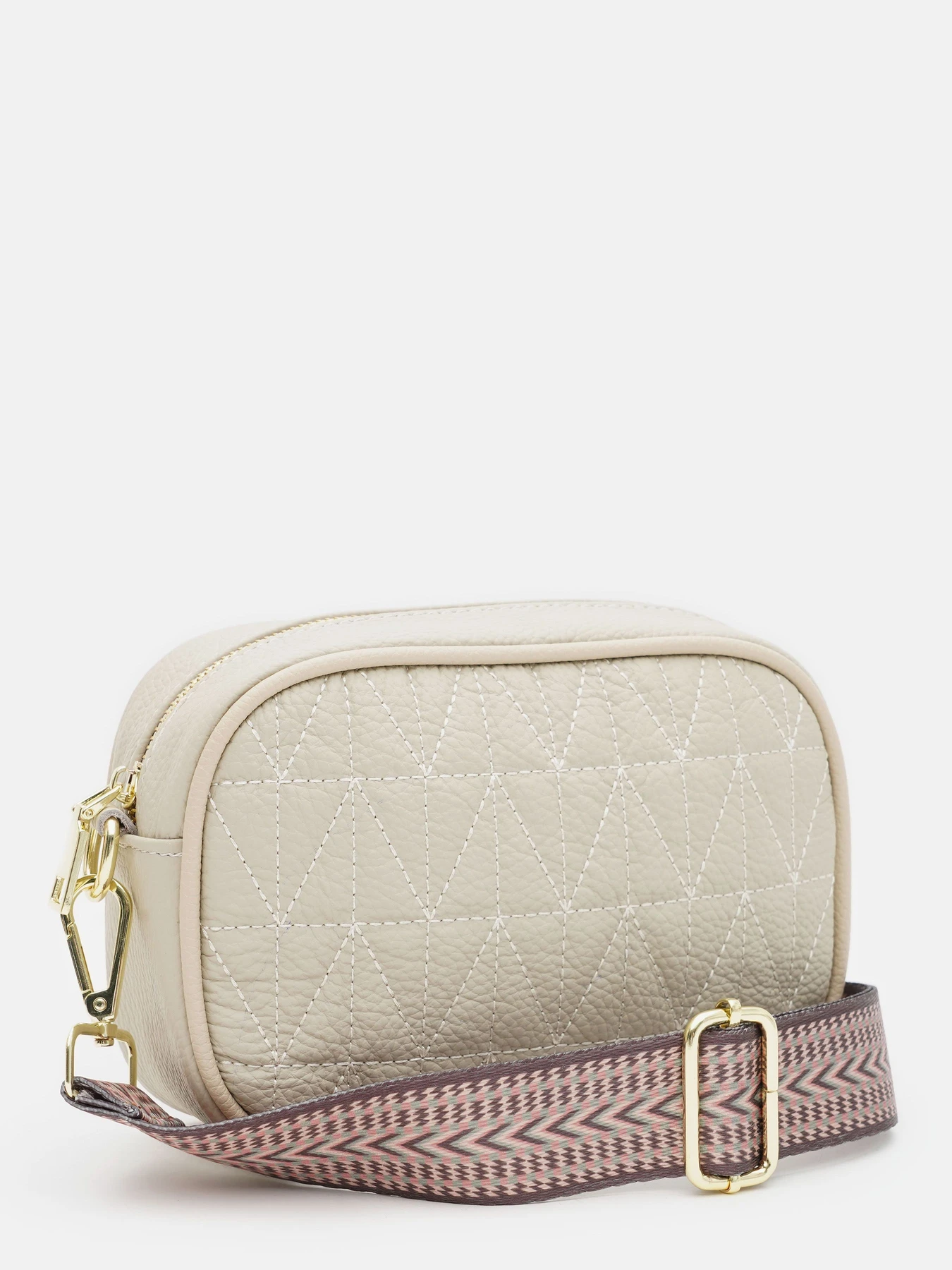 Сумки Borsa Leather модель K16602be-beige Фото