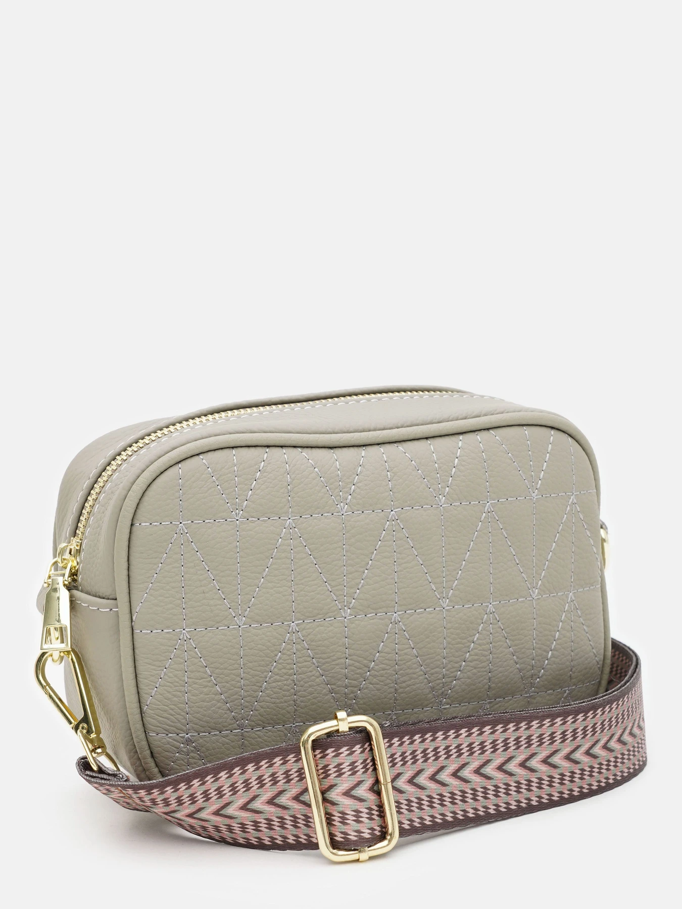 Сумки Borsa Leather модель K16602light.gr-gray Фото
