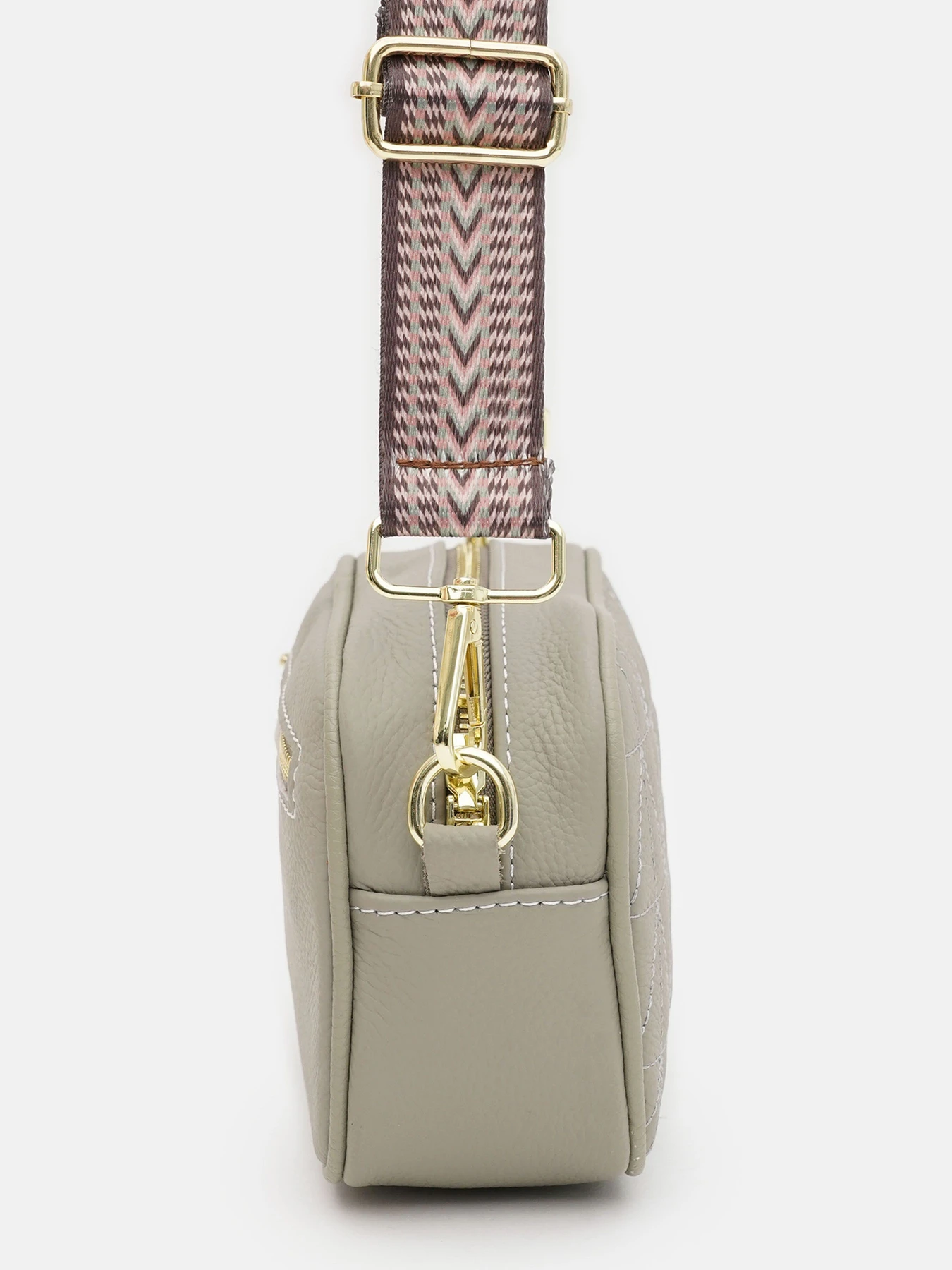 Сумки Borsa Leather модель K16602light.gr-gray Фото