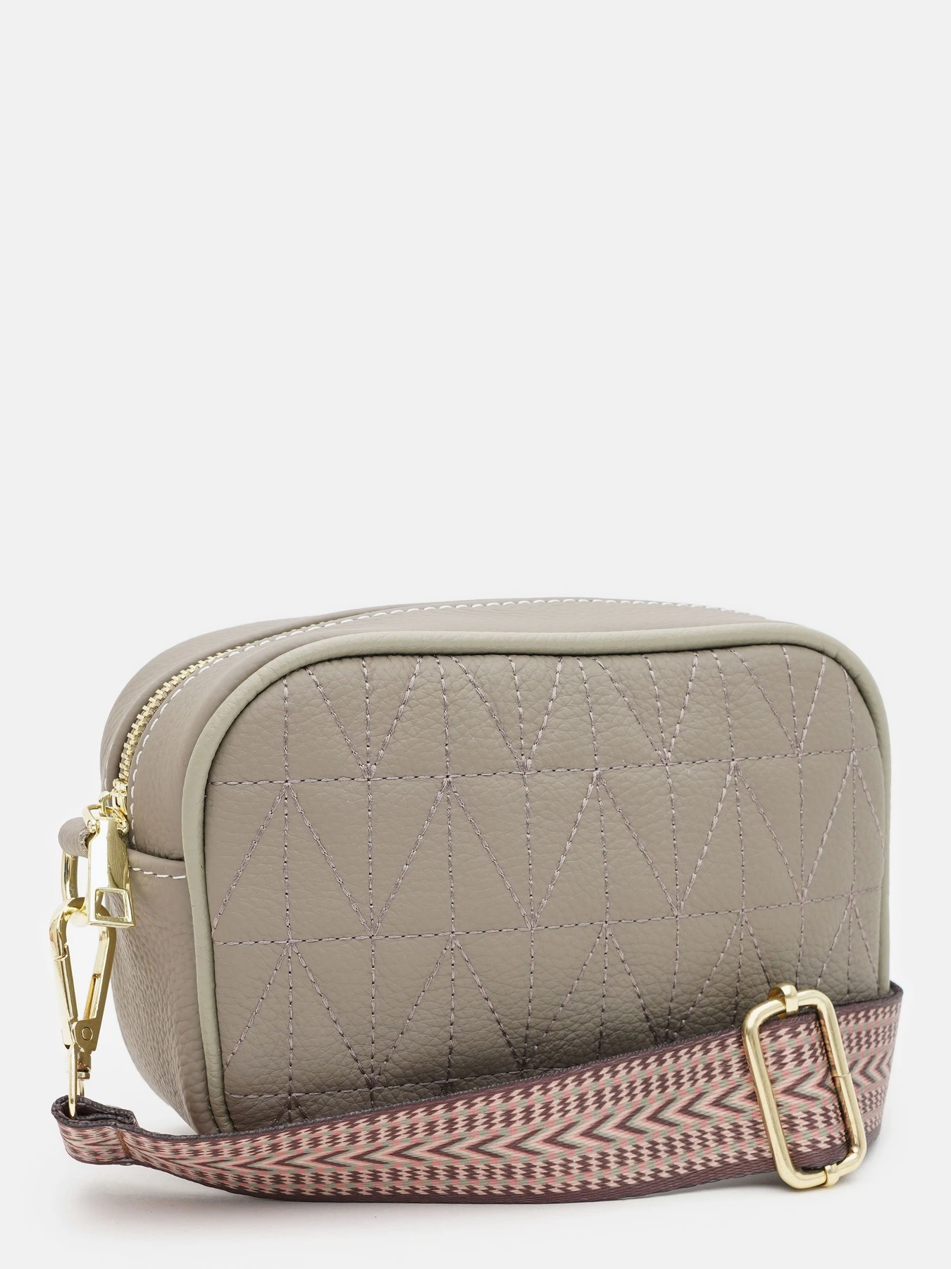 Сумки Borsa Leather модель K16602gr-gray Фото