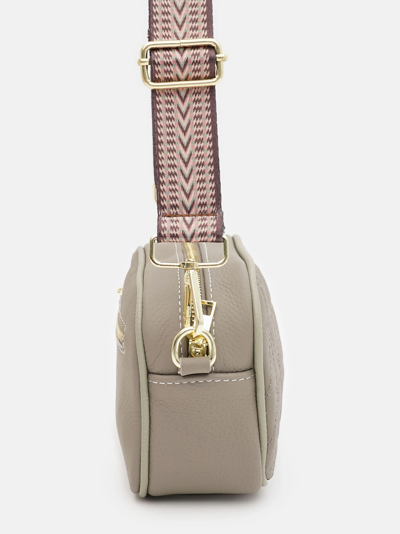 Сумки Borsa Leather модель K16602gr-gray Фото