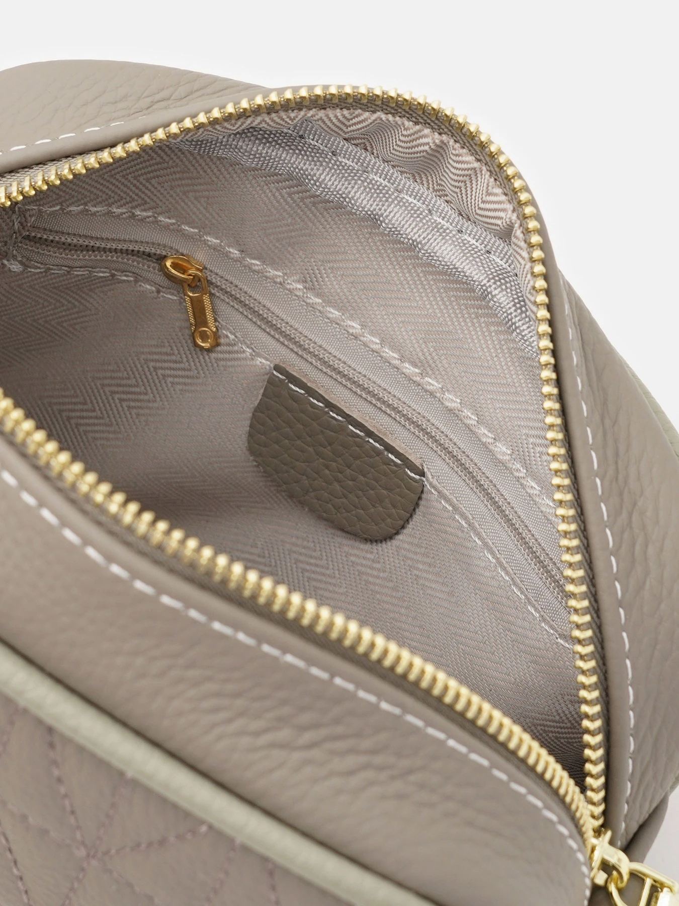 Сумки Borsa Leather модель K16602gr-gray Фото