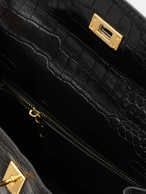 Сумки Borsa Leather модель K1EZE3167bl-black Фото
