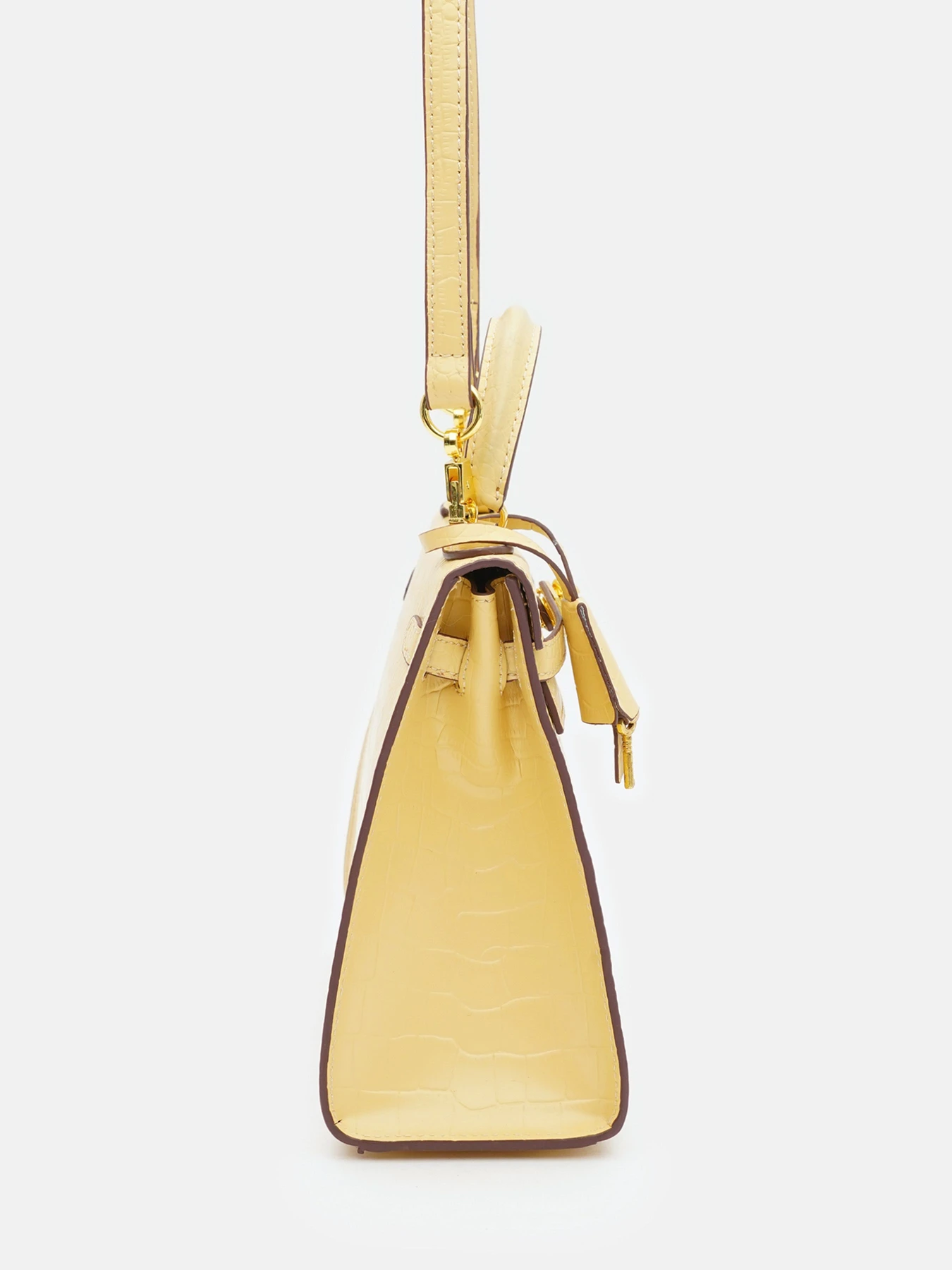 Сумки Borsa Leather модель K1EZE3167ye-yellow Фото