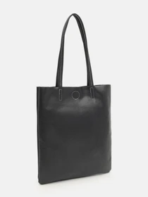 Сумки Borsa Leather модель K16609D-black Фото