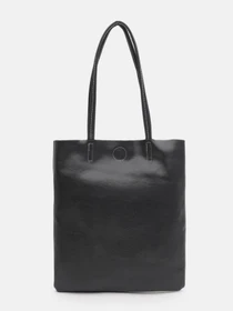 Сумки Borsa Leather модель K16609D-black Фото
