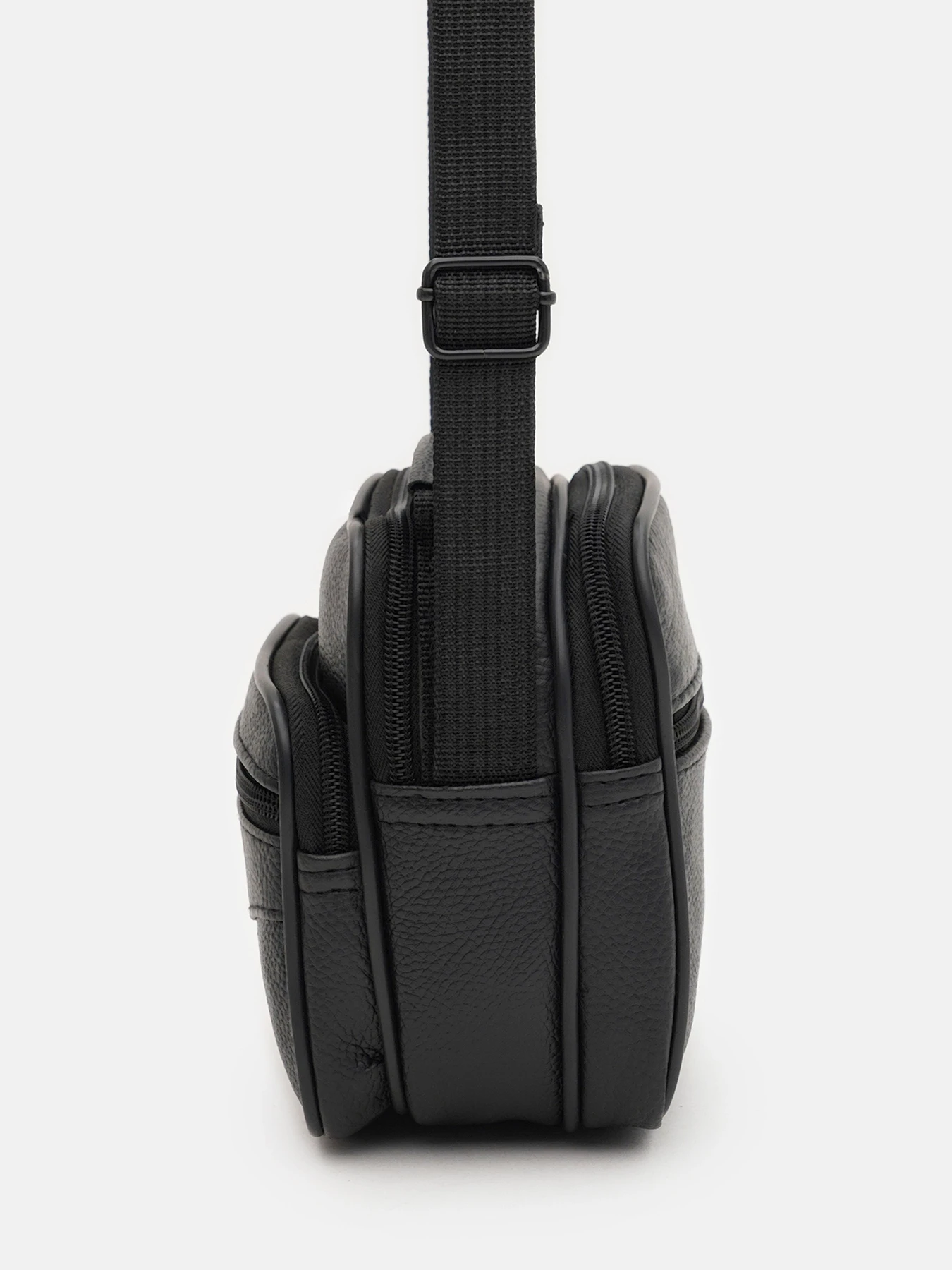 Сумки Borsa Leather модель K16681-1bl-black Фото
