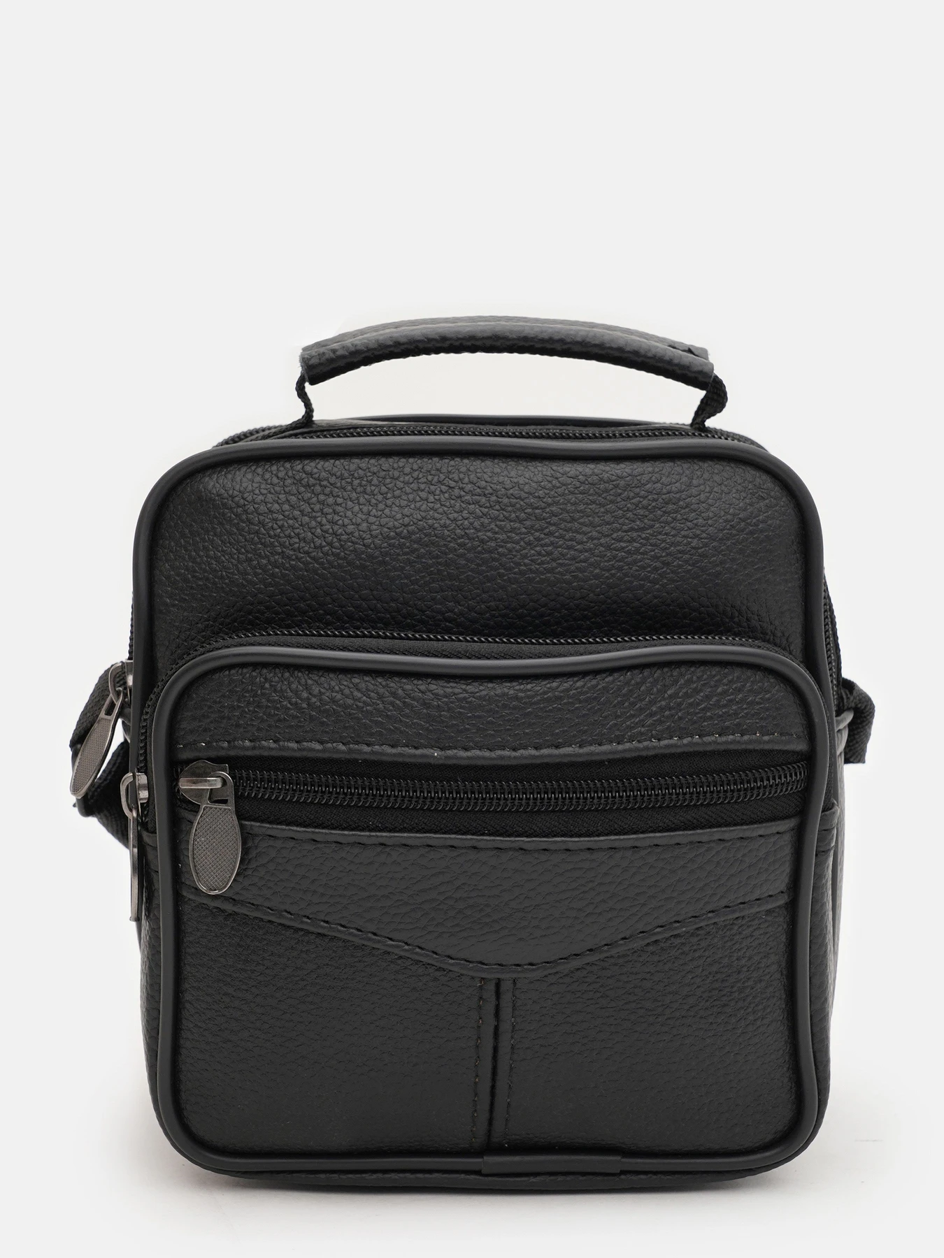 Сумки Borsa Leather модель K16681-2bl-black Фото