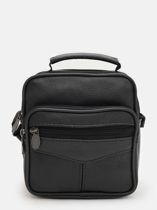 Сумки Borsa Leather модель K16681-2bl-black Фото