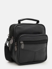 Сумки Borsa Leather модель K16681-2bl-black Фото
