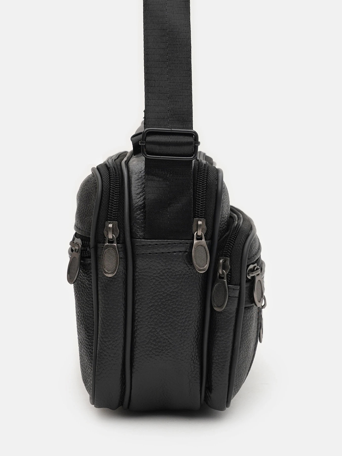 Сумки Borsa Leather модель K16688-2bl-black Фото