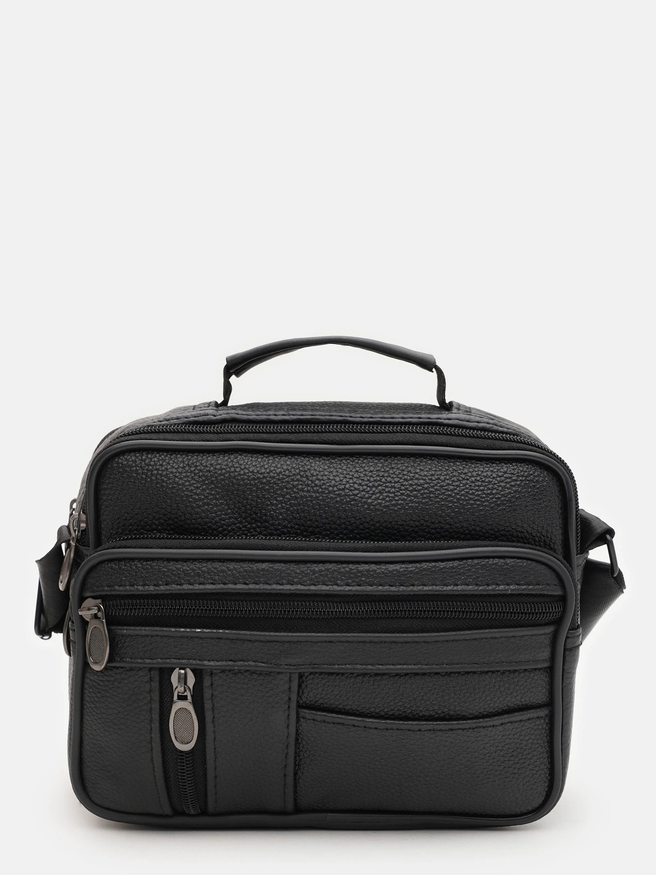 Сумки Borsa Leather модель K16688-2bl-black Фото