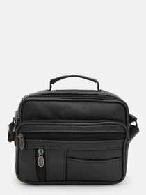 Сумки Borsa Leather модель K16688-2bl-black Фото