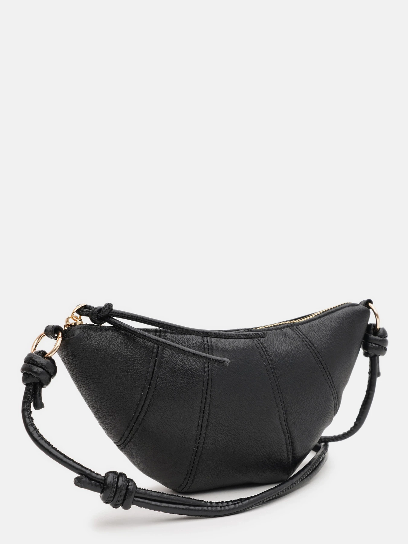 Сумки Borsa Leather модель K1267bl-black Фото
