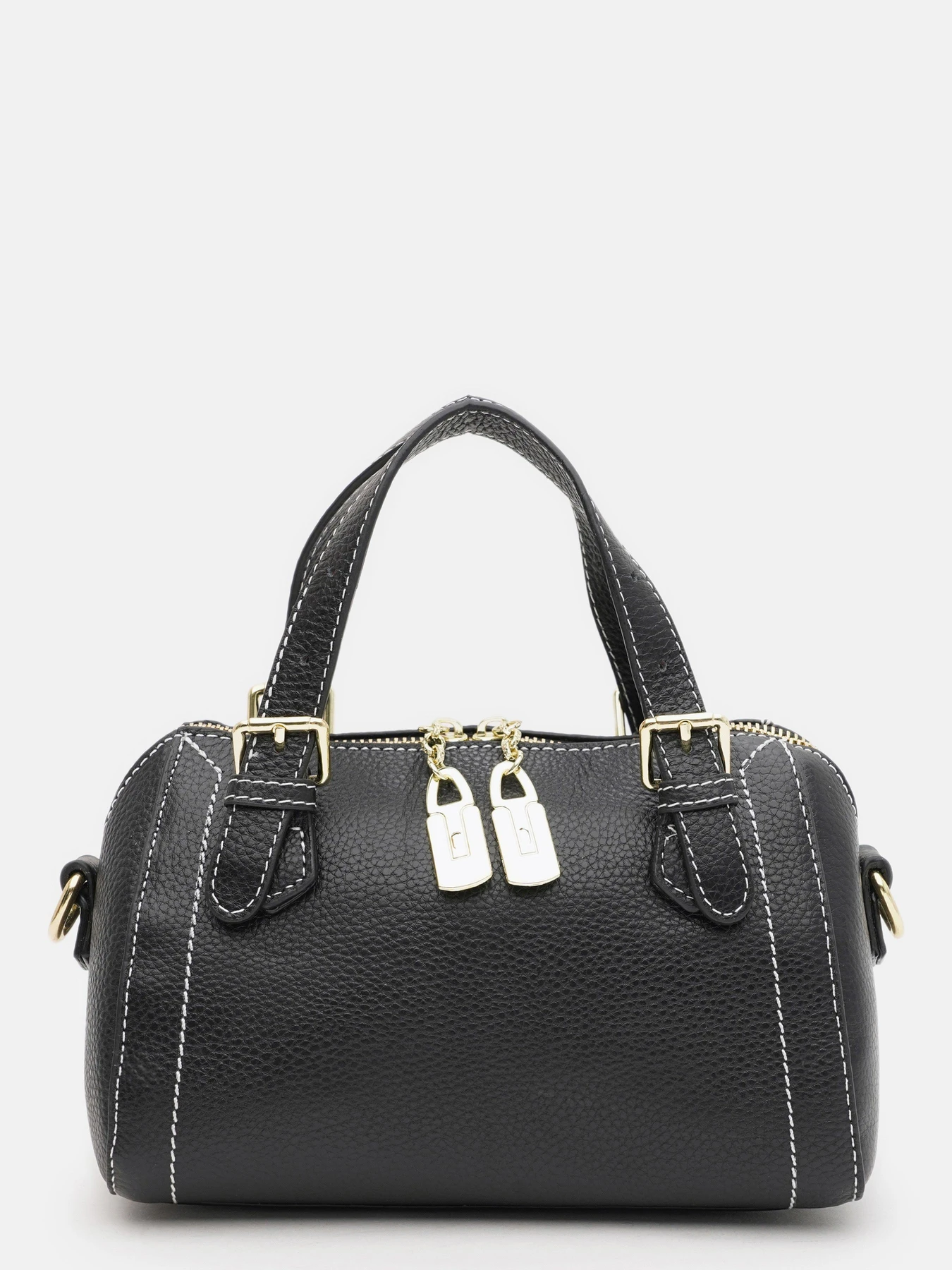 Сумки Borsa Leather модель K11331bl-black Фото