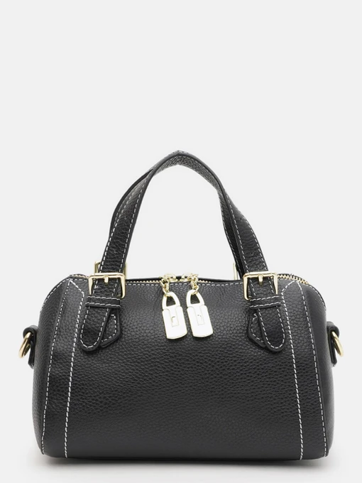Сумки Borsa Leather модель K11331bl-black Фото